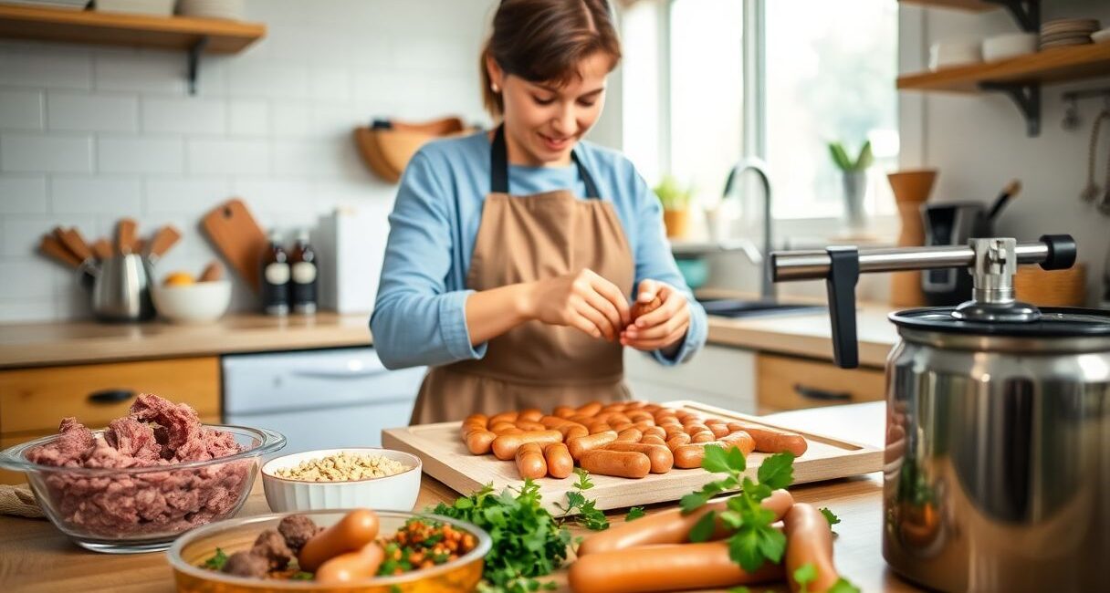 Faire ses saucisses soi-même