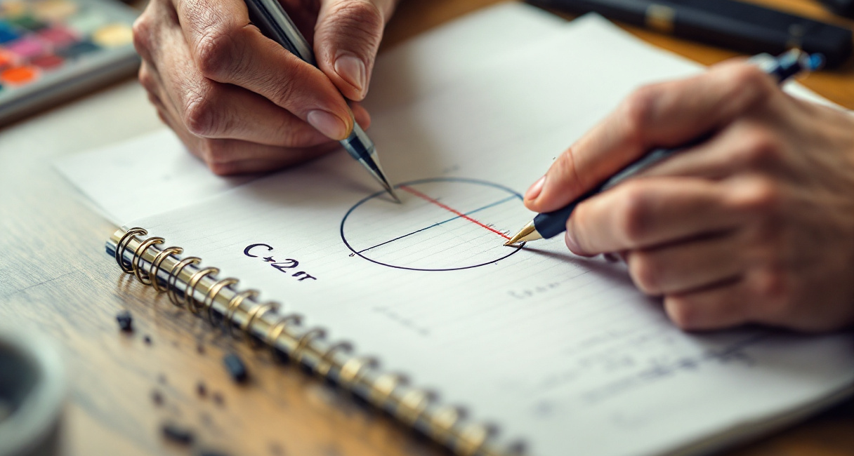 Guide pratique pour déterminer la circonférence d'un cercle